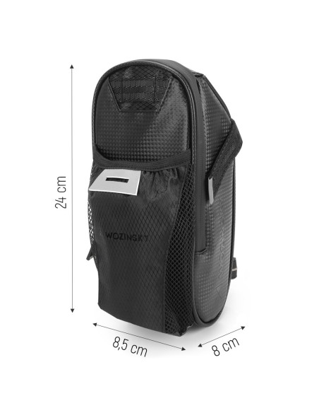 Dviračio sėdmaišis 1,5l juodas