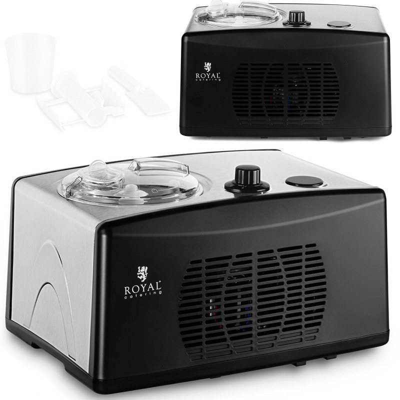 Ledų aparatas ledų šerbetų kokteiliams gaminti naminis 130 W 1,5 l