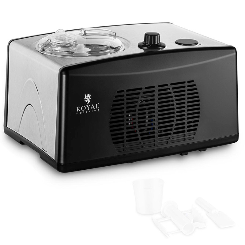 Ledų aparatas ledų šerbetų kokteiliams gaminti naminis 130 W 1,5 l