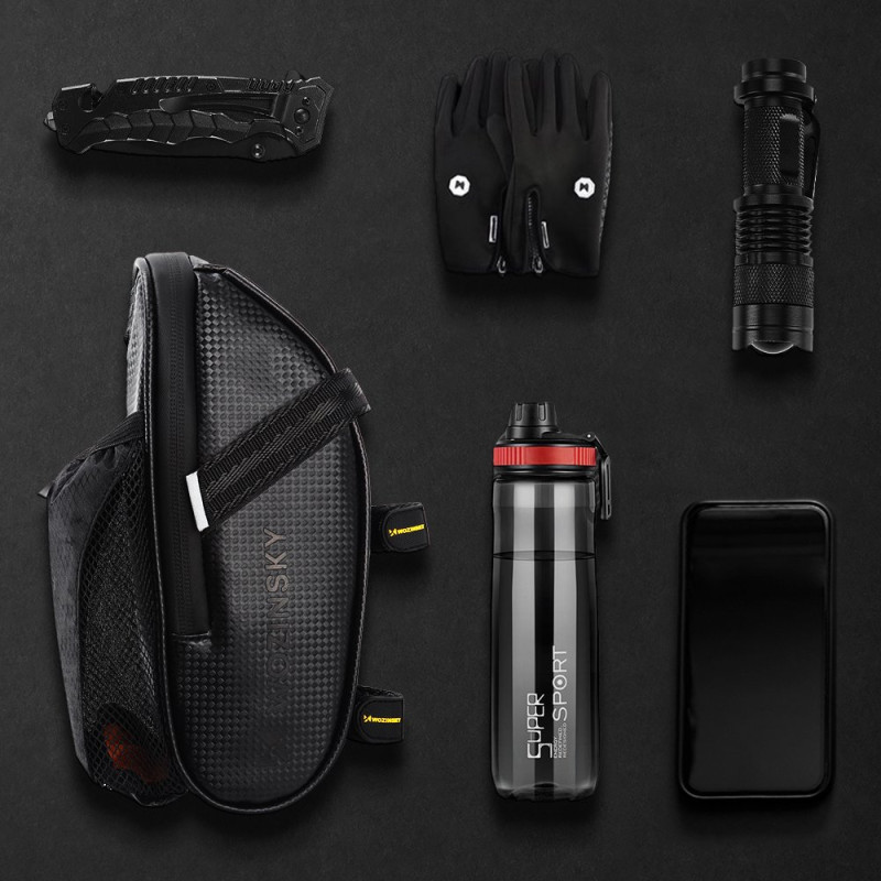 Dviračio sėdmaišis 1,5l juodas