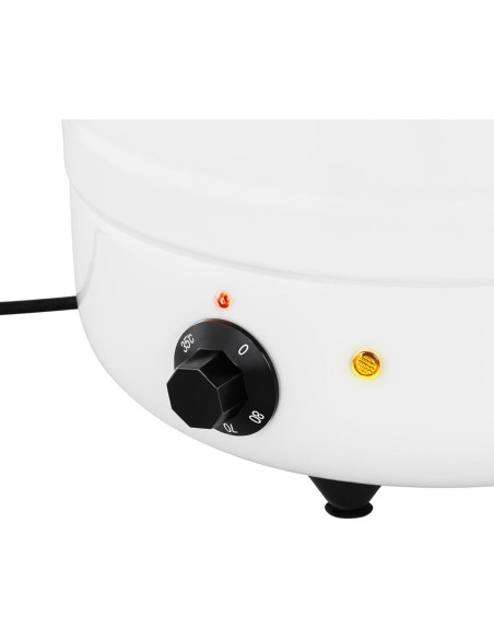Sriubos puodas elektrinis nerūdijančio plieno cool-touch 400 W 10 l 35-80C baltas Sriubos puodas elektrinis nerūdijančio plieno cool-touch 400 W 10 l 35-80C baltas