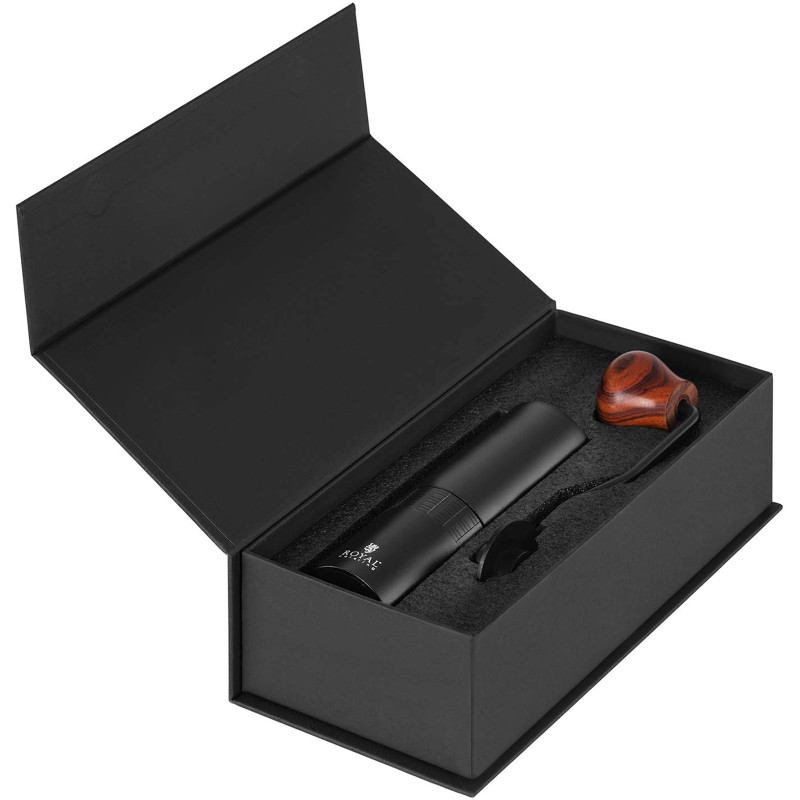 Elegantiška rankinė kavamalė su 12 malimo pakopų, dangtelis. 25 g