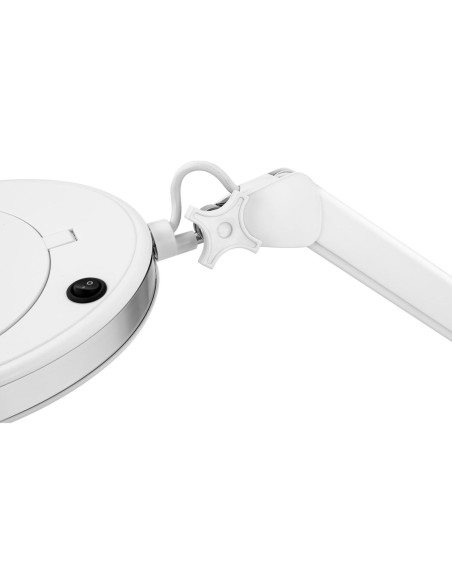 Kosmetinė didinamoji lempa su didinamuoju stiklu mobili 5 dpi 60x LED diam. 127 mm Kosmetinė didinamoji lempa su didinamuoju stiklu mobili 5 dpi 60x LED diam. 127 mm