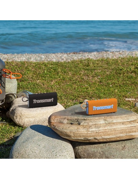 Trip belaidis garsiakalbis Bluetooth 5.3 vandeniui atsparus IPX7 10W oranžinis Trip belaidis garsiakalbis Bluetooth 5.3 vandeniui atsparus IPX7 10W oranžinis