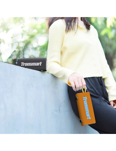 Trip belaidis garsiakalbis Bluetooth 5.3 vandeniui atsparus IPX7 10W oranžinis Trip belaidis garsiakalbis Bluetooth 5.3 vandeniui atsparus IPX7 10W oranžinis