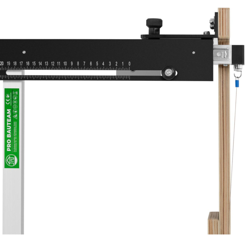 Terminis peilis polistirolo pjaustymui ant rėmo, pjovimo ilgis 130 cm SET
