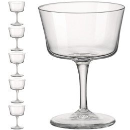 NOVECENTO kokteilinė taurė 200 ml 6 vnt. - Hendi 775059