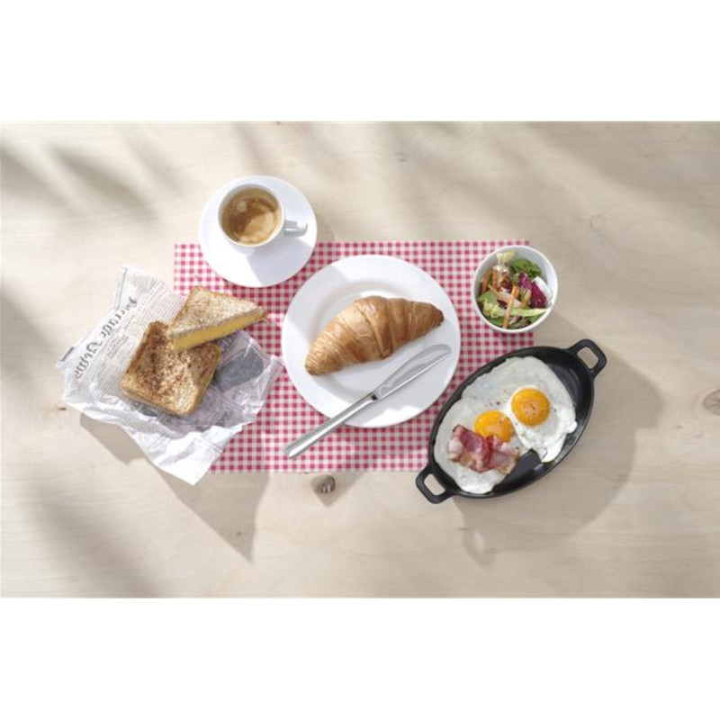 Pergamentinis popierius bulvyčių užkandžiams KRATKA print 500 vnt 306x305 mm - Hendi 678176