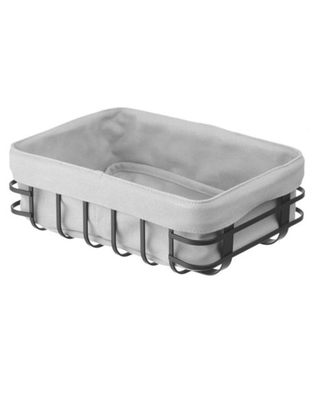 Duonos konteinerio krepšelis su pilku stačiakampiu maišeliu - Hendi 427132