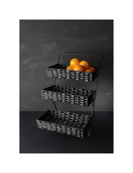 3 lygių nerūdijančio plieno vaisių ir daržovių lentyna su krepšeliais 320x215x600 mm - Hendi 426272 3 lygių nerūdijančio plieno vaisių ir daržovių lentyna su krepšeliais 320x215x600 mm - Hendi 426272
