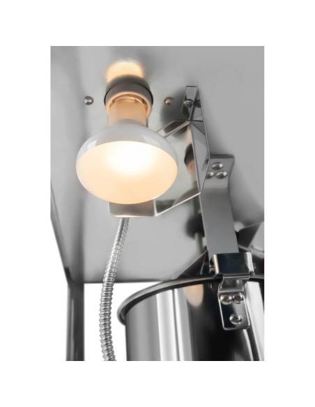 Mašininis kukurūzų spragėsių skrudinimas retro TEFLON 1600 W 5-6 kg/h - juodos ir auksinės spalvos Mašininis kukurūzų spragėsių skrudinimas retro TEFLON 1600 W 5-6 kg/h - juodos ir auksinės spalvos