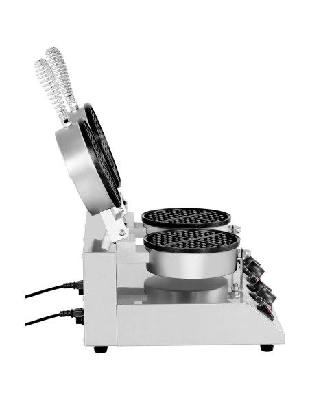 Dvigubas apvalus vaflinis skersmuo. vaflis 185 mm 2600 W Dvigubas apvalus vaflinis skersmuo. vaflis 185 mm 2600 W