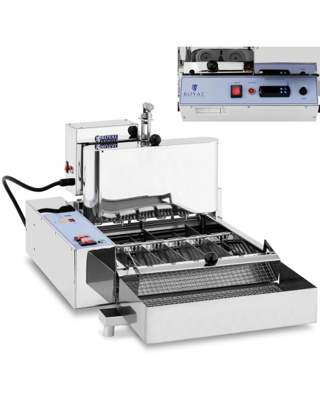 Mini spurgų formavimo kepimo formavimo mašina 1440 vnt/val. 2800W 8L