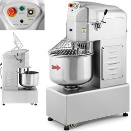 Tešlos spiralinis maišytuvas su fiksuotu dubeniu 45 L 2100 W