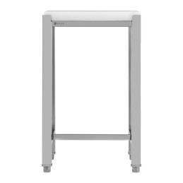 Mėsininko blokas pagamintas iš polietileno ant plieninio pagrindo 40 x 50 x 86,5 cm