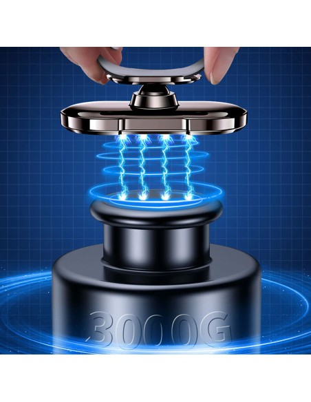 Magnetinis automobilinio telefono laikiklis, skirtas prietaisų skydeliui pilkai Magnetinis automobilinio telefono laikiklis, skirtas prietaisų skydeliui pilkai