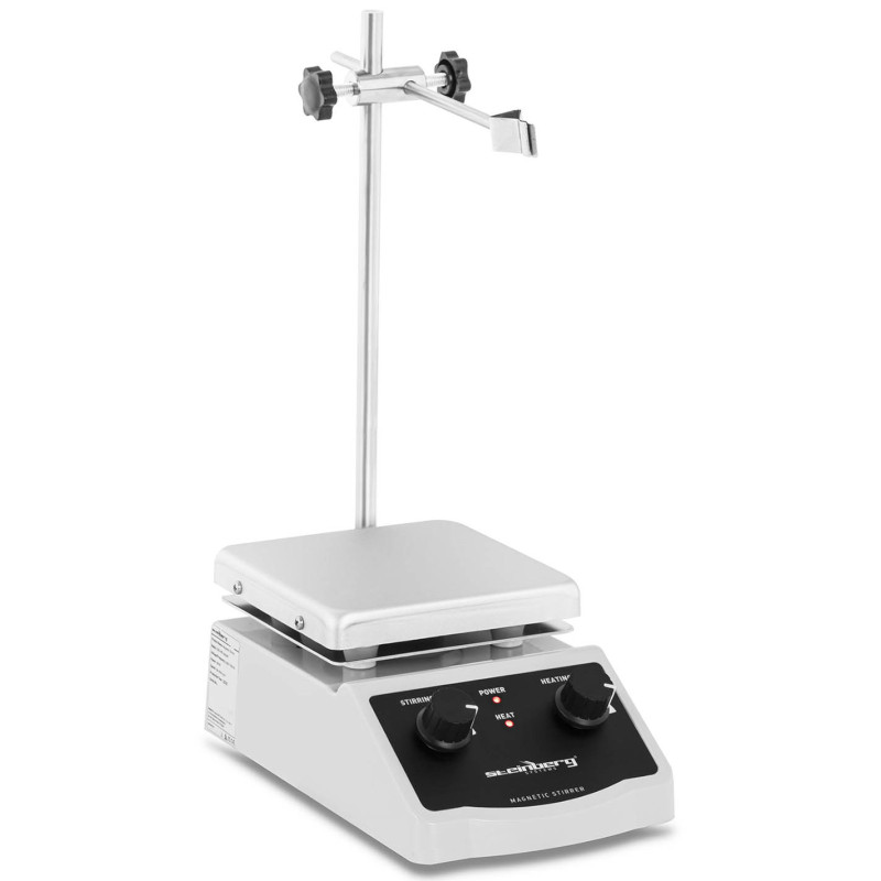Laboratorinė magnetinė maišyklė su stovo laikikliu 380C 2000 aps./min 120 x 120 mm