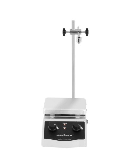 Laboratorinė magnetinė maišyklė su stovo laikikliu 380C 2000 aps./min 120 x 120 mm