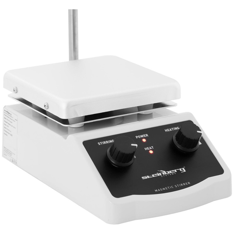 Laboratorinė magnetinė maišyklė su stovo laikikliu 380C 2000 aps./min 120 x 120 mm