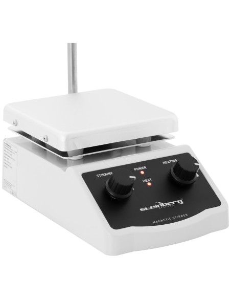 Laboratorinė magnetinė maišyklė su stovo laikikliu 380C 2000 aps./min 120 x 120 mm