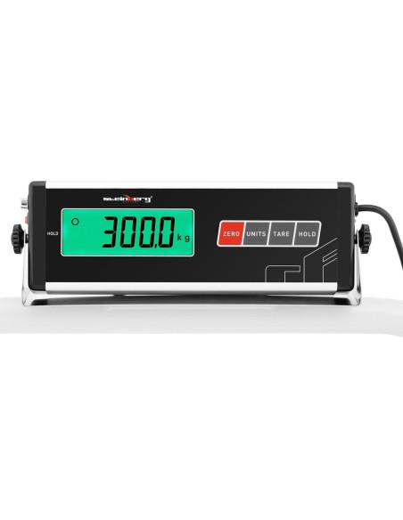 Sandėliavimo platformos svarstyklės 100 x 95 cm LCD RS232 300 kg / 100 g Sandėliavimo platformos svarstyklės 100 x 95 cm LCD RS232 300 kg / 100 g