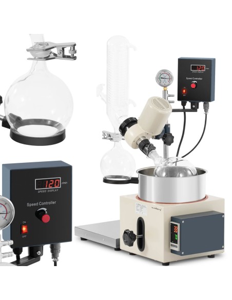 Laboratorinis Rotorinis vakuuminis garintuvas 1L 120rpm 40W Laboratorinis Rotorinis vakuuminis garintuvas 1L 120rpm 40W