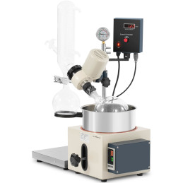 Laboratorinis Rotorinis vakuuminis garintuvas 1L 120rpm 40W