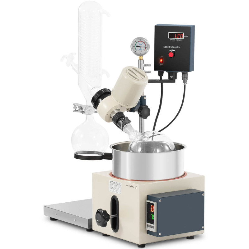 Laboratorinis Rotorinis vakuuminis garintuvas 1L 120rpm 40W