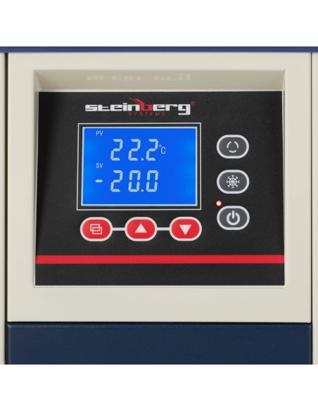 Laboratorinis aušinimo cirkuliatorius temperatūros kontrolei -20 - 20 C 20 l/min 495 W Laboratorinis aušinimo cirkuliatorius temperatūros kontrolei -20 - 20 C 20 l/min 495 W