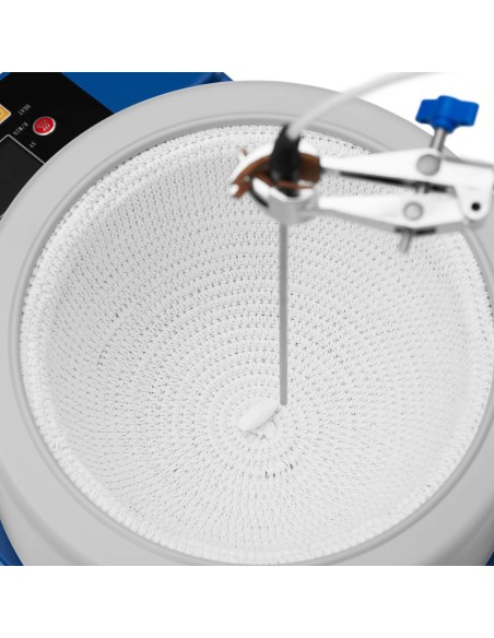 Laboratorinė šildymo mantija su magnetine maišykle + stovas 2 l 1800 aps./min 300 C Laboratorinė šildymo mantija su magnetine maišykle + stovas 2 l 1800 aps./min 300 C