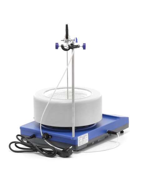 Laboratorinė šildymo mantija su magnetine maišykle + stovas 2 l 1800 aps./min 300 C Laboratorinė šildymo mantija su magnetine maišykle + stovas 2 l 1800 aps./min 300 C