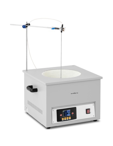 Laboratorinė šildymo mantija su magnetine maišykle + stovas 10 l 1800 aps./min 300 C Laboratorinė šildymo mantija su magnetine maišykle + stovas 10 l 1800 aps./min 300 C
