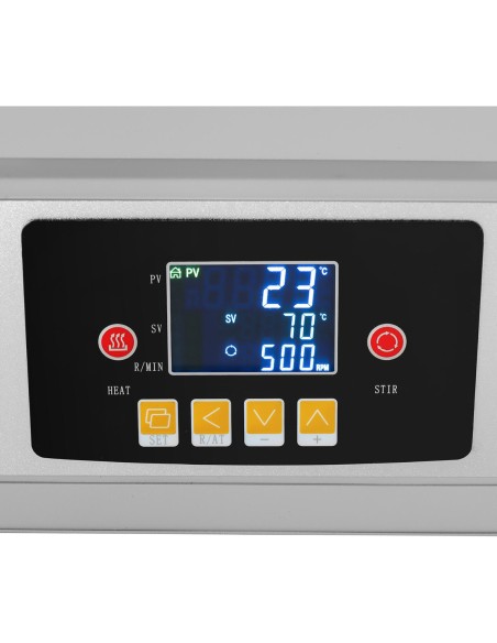 Laboratorinė šildymo mantija su magnetine maišykle + stovas 10 l 1800 aps./min 300 C Laboratorinė šildymo mantija su magnetine maišykle + stovas 10 l 1800 aps./min 300 C