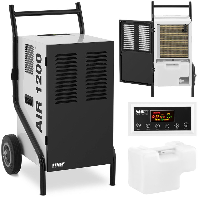 Oro sausintuvas pramoninis statybinis drėgmės sugėriklis 50l/24h iki 80m2 Oro sausintuvas pramoninis statybinis drėgmės sugėriklis 50l/24h iki 80m2