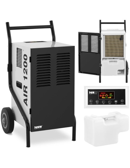 Oro sausintuvas pramoninis statybinis drėgmės sugėriklis 50l/24h iki 80m2 Oro sausintuvas pramoninis statybinis drėgmės sugėriklis 50l/24h iki 80m2