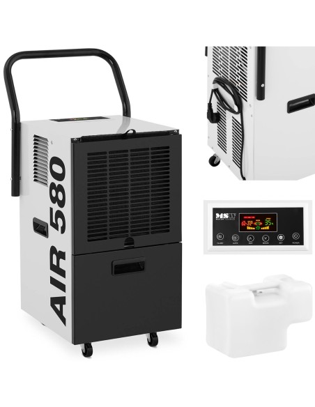 Oro sausintuvas pramoninis statybinis drėgmės sugėriklis 30l/24h iki 50m2 Oro sausintuvas pramoninis statybinis drėgmės sugėriklis 30l/24h iki 50m2