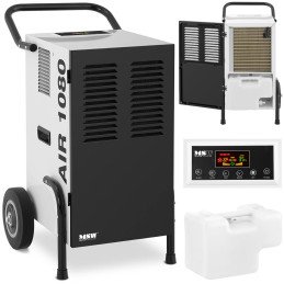 Drėgmę sugeriantis sausintuvas mobilus pramoninis pajėgumas 9 l 50 l/24 h iki 80 m2