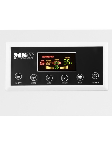 Drėgmę sugeriantis sausintuvas mobilus pramoninis pajėgumas 9 l 50 l/24 h iki 80 m2 Drėgmę sugeriantis sausintuvas mobilus pramoninis pajėgumas 9 l 50 l/24 h iki 80 m2