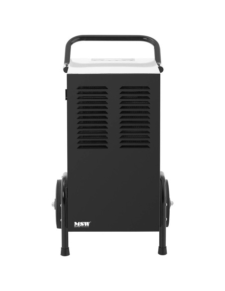 Drėgmę sugeriantis sausintuvas mobilus pramoninis pajėgumas 9 l 50 l/24 h iki 80 m2 Drėgmę sugeriantis sausintuvas mobilus pramoninis pajėgumas 9 l 50 l/24 h iki 80 m2