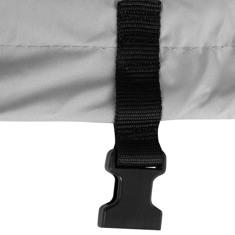 Dengiamas brezentinis pontoninis dangtis RIB valtis su varikliu vandeniui atspari 390x200x40 cm