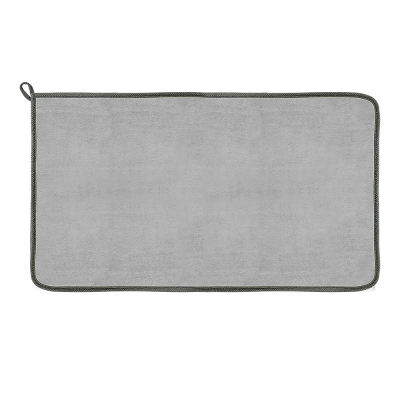 Mikropluošto automobilinis rankšluostis mikropluošto 40x80cm pilkos spalvos