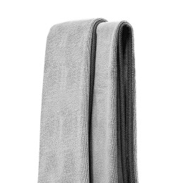 Mikropluošto automobilinis rankšluostis mikropluošto 40x80cm pilkos spalvos
