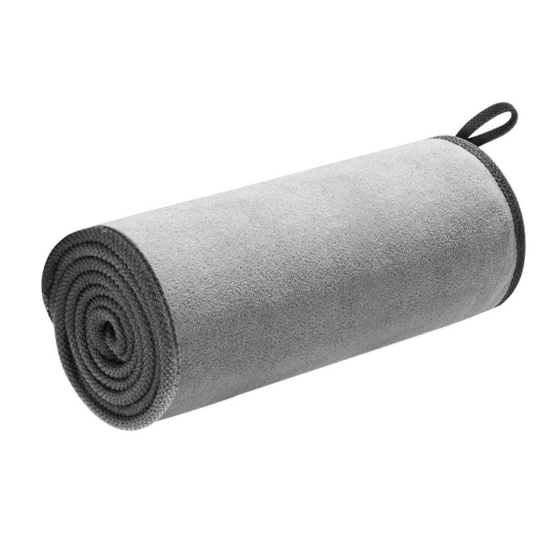Mikropluošto automobilinis rankšluostis mikropluošto 40x80cm pilkos spalvos