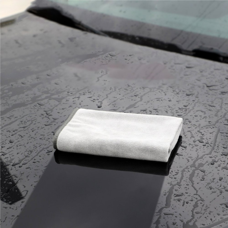 Mikropluošto automobilinis rankšluostis mikropluošto 40x80cm pilkos spalvos