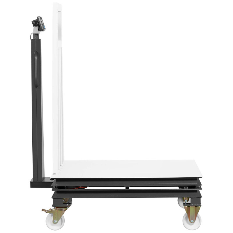 Kalibruotos mobiliojo sandėlio platformos svarstyklės 2000/1 kg 120x120 cm LCD