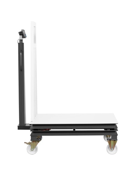 Kalibruotos mobiliojo sandėlio platformos svarstyklės 2000/1 kg 120x120 cm LCD Kalibruotos mobiliojo sandėlio platformos svarstyklės 2000/1 kg 120x120 cm LCD