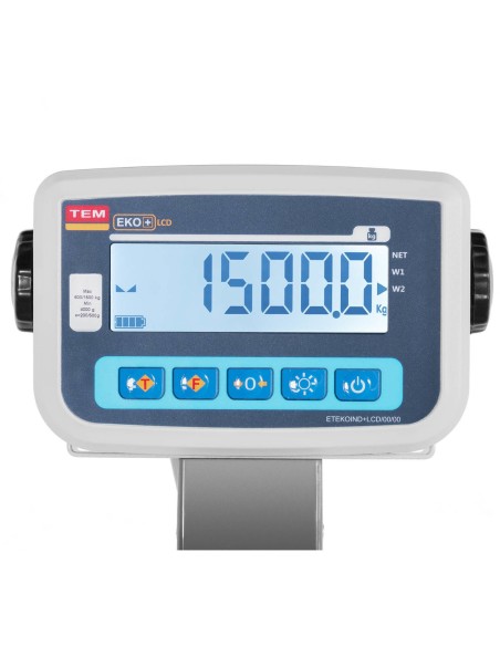Veterinarinės gyvulininkystės platforminės svarstyklės su narvu gyvūnams 1500/0,5 kg 110x240 cm LCD Veterinarinės gyvulininkystės platforminės svarstyklės su narvu gyvūnams 1500/0,5 kg 110x240 cm LCD