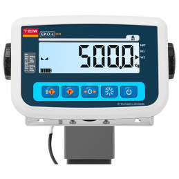 Veterinarinės gyvulininkystės platforminės svarstyklės su narvu gyvūnams 300/0,1 kg 110x70 cm LCD