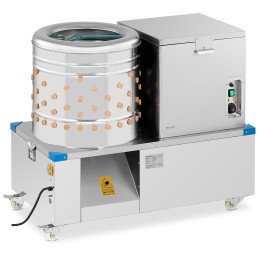 Skubarka paukštienos vištienos kalakutų nuplikymo aparatas 2in1 būgno sk. 55 cm 55 l 3,3 kW