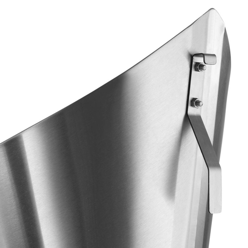 Skerdimo piltuvas naminiams paukščiams, kalakutams, paukščiams, nerūdijantis, iki 3 kg